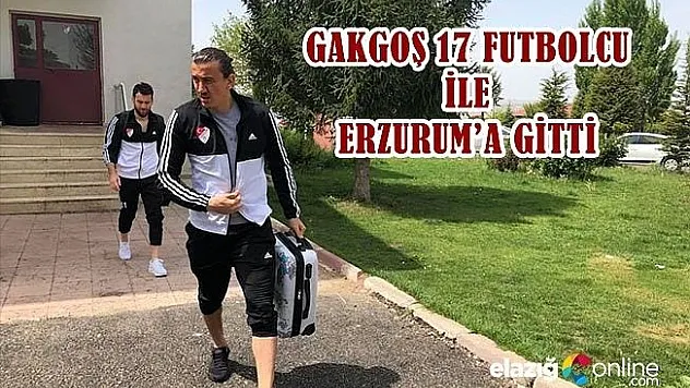 GAKGOŞ Erzurum'a gitti