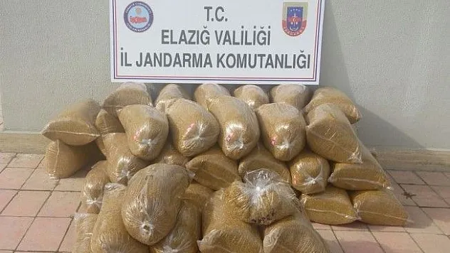 Jandarmadan şok uygulama, 288 kilo tütün ele geçirildi