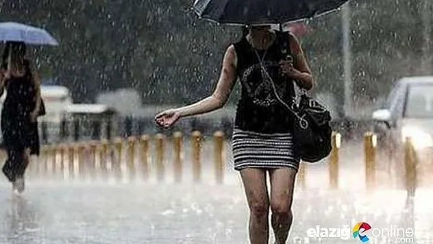 Meteorolojiden sağanak yağış uyarısı