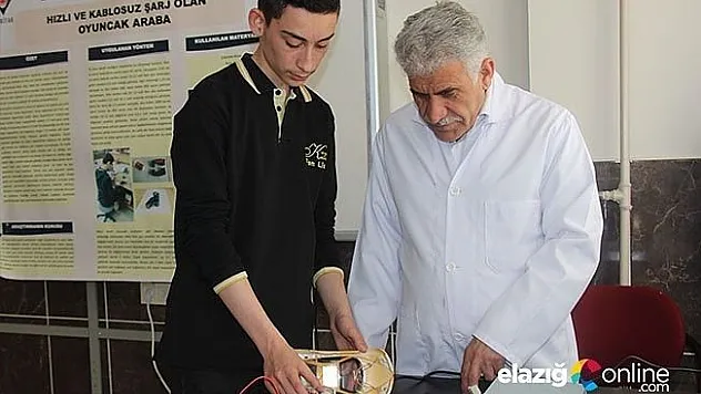 Şarj etmekten sıkılarak başladığı projede dereceye girdi