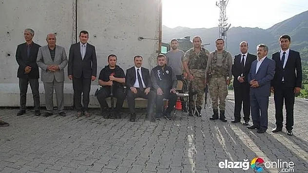 Vali GAKGO hem moral verdi hem çalışmaları inceledi