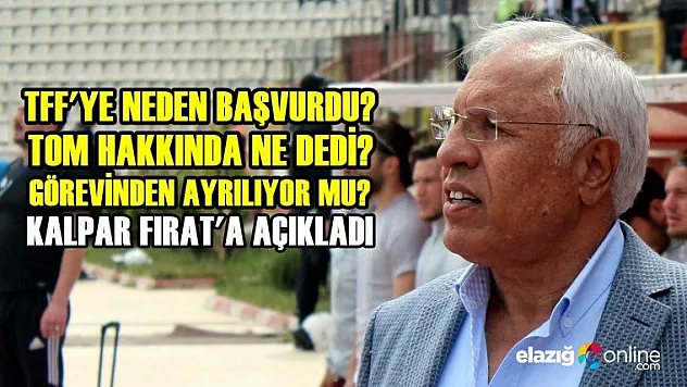 Ve Kalpar Efendi'den Ayrılık Sinyali!