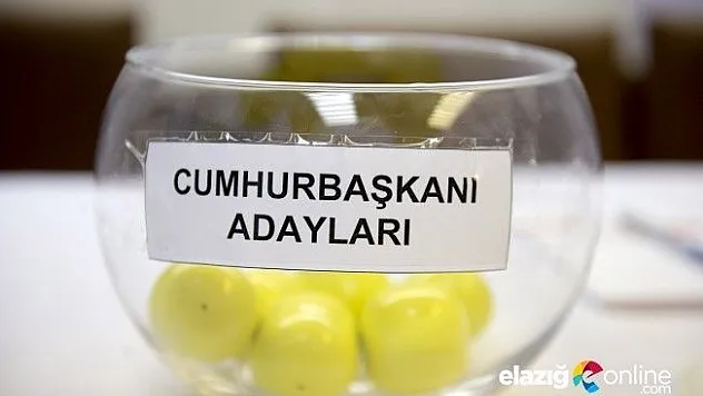 İş'te adayların oy pusulasındaki yerleri