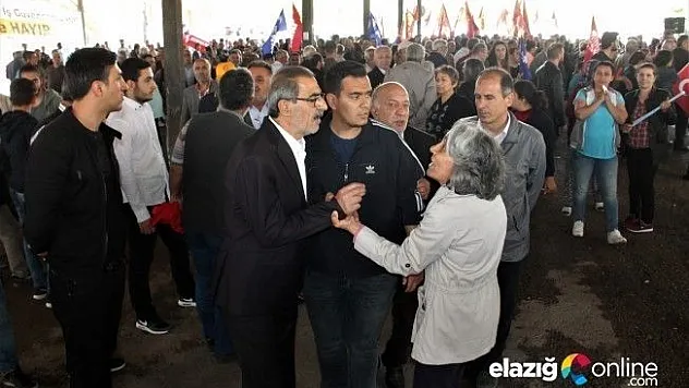 Elazığ'da 1 Mayıs'ta CHP ile HDP arasında gerginlik!