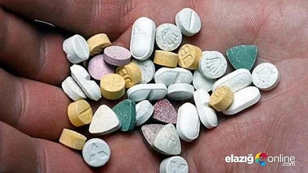 Elazığ'da 840 adet extacy ele geçirildi!