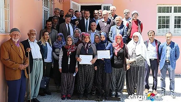 Elazığ'da 48 kursiyer sertifikalarını aldı
