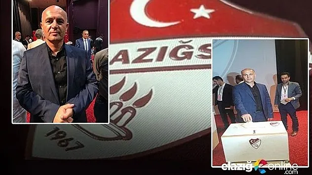 Elazığspor'un yeni kulüp başkanı belli oldu