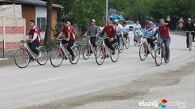 Engellilerin katıldığı geleneksel bisiklet turu düzenlendi