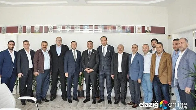 Erol ve Bulut'tan hayırlı olsun ziyareti