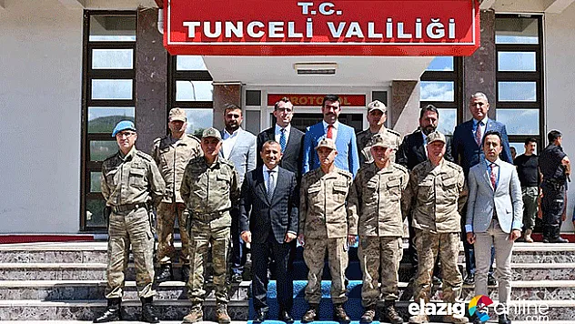 Jandarma Genel Komutanı Çetin Tunceli'de