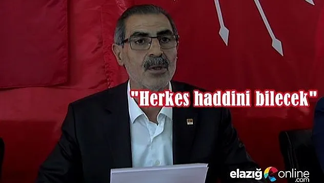 KAPLAN &quotHerkes haddini bilecek&quot