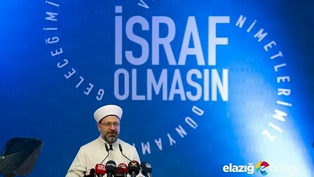 Ramazan ayının teması 'İSRAF'