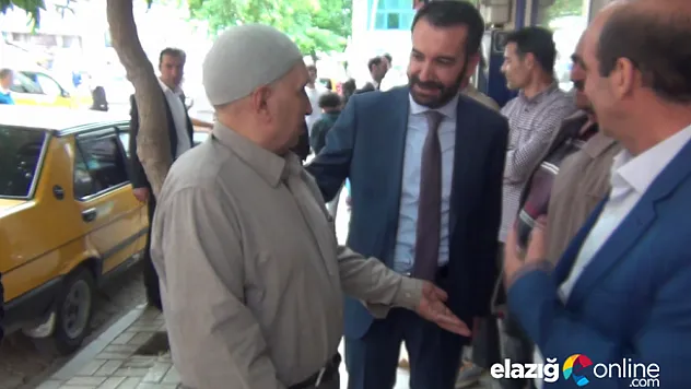 Şerifoğulları İstasyon Caddesi'nde esnaflarla buluştu