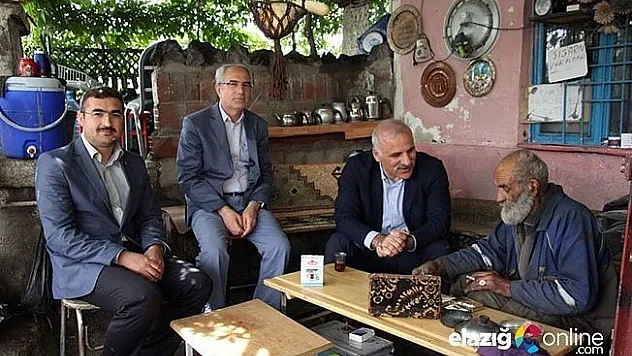 Vali Baba'dan Feyzi Baba'ya ziyaret