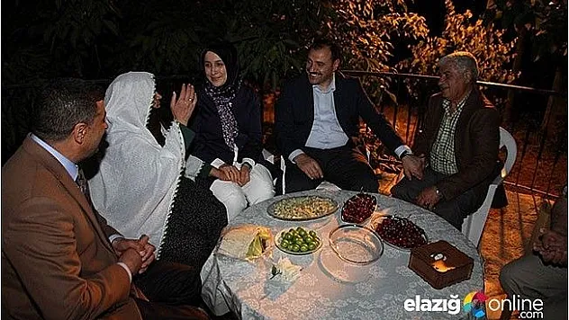 Vali GAKGO Sarptaş ve ailesine misafir oldu