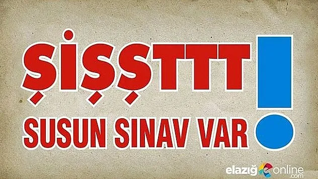 Veliler sınav saatlerinde gürültü istemiyor