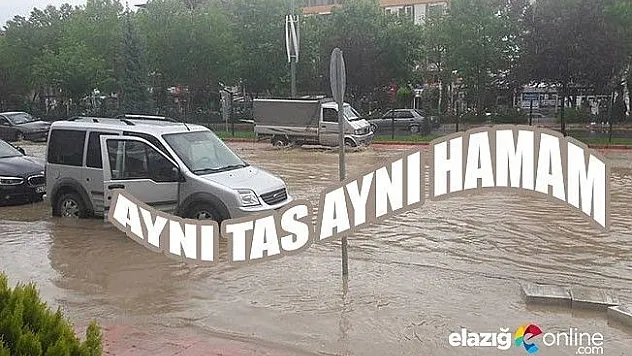 Yine yağmur, yine aynı manzara