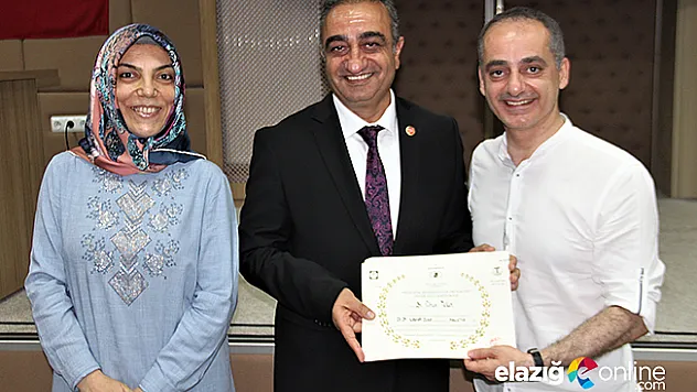 71 sağlık personeli sertifikalarını aldı