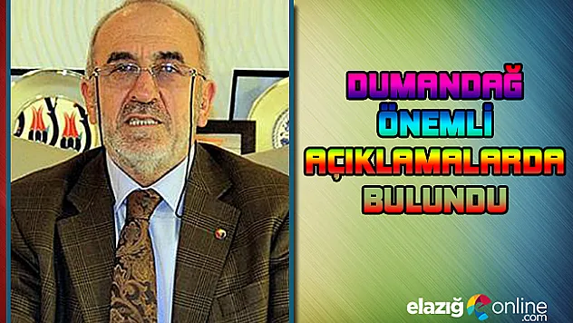 DUMANDAĞ &quot8 Aydır bir arazi tahsisi yapılmadı&quot
