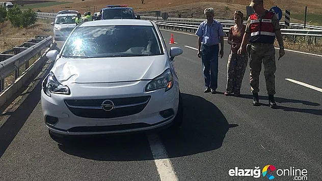 Elazığ'da trafik kazası: 1 ölü