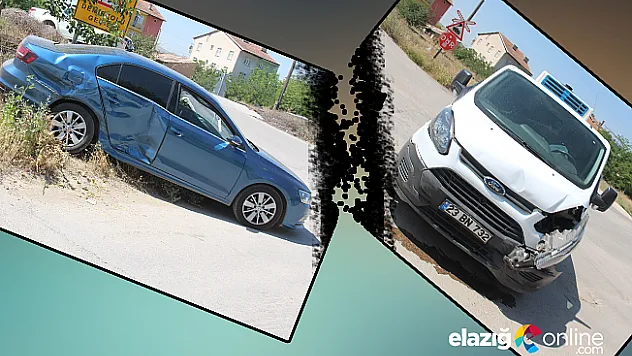 Elazığ'da trafik kazası: 2 yaralı