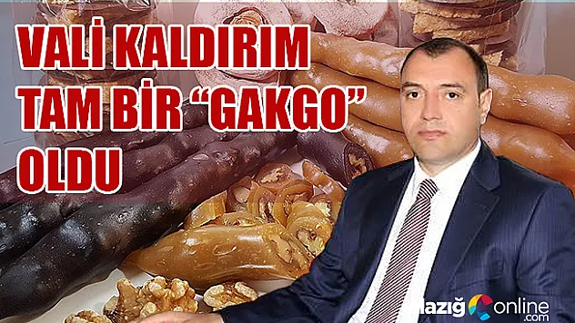 Onun Adı Artık Vali &quotGAKGO&quot