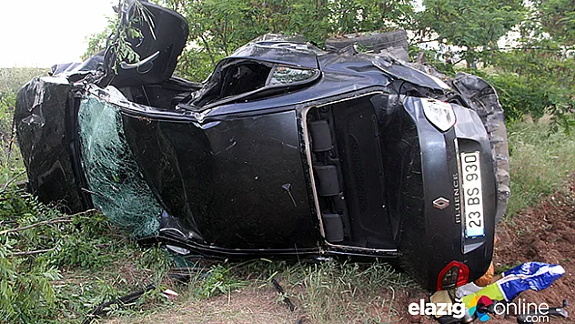 Otomobil şarampole uçtu: 4 yaralı