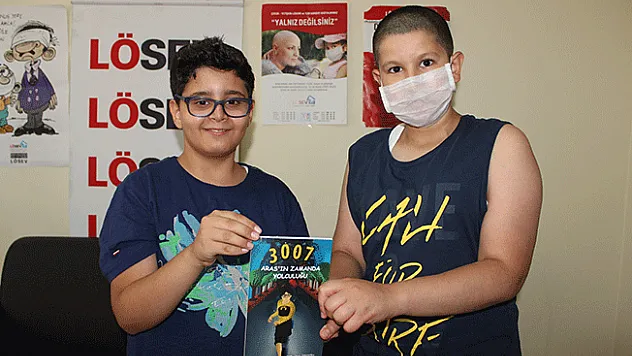 11 yaşında kitap çıkardı, gelirini bağışladı