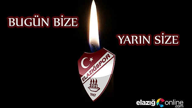 Bugün bize, yarın size