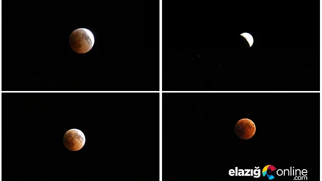 Kanlı Ay Tutulması Elazığ'da İlgi ile Takip Edildi!