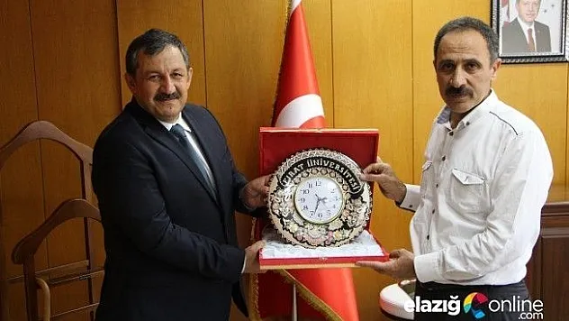 Kayıcı'dan Rektör Demirdağ'a ziyaret