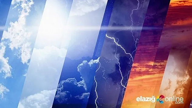 Meteoroloji'den Elazığ İçin Önemli Uyarı!