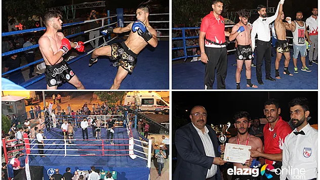 Şehit Fethi Sekin Muay Thai Altın Kemer Turnuvası Baskil'de Yapıldı