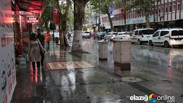 Şiddetli yağış Malatya'da etkili oldu