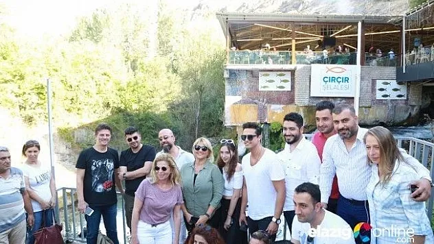 Ünlü Simalar Keban'ı ve Hayvan Hastanesini Gezdiler