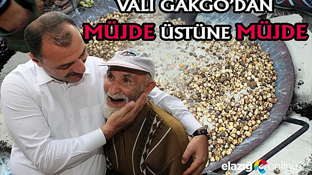 Vali GAKGO, yine müjdeleri sıralıyor!