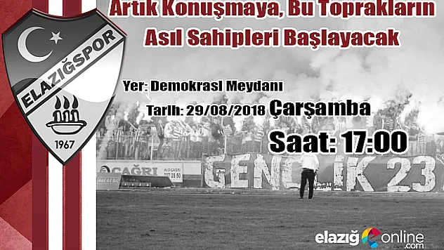 Artık Konuşmaya, Bu Toprakların Asıl Sahipleri Başlayacak