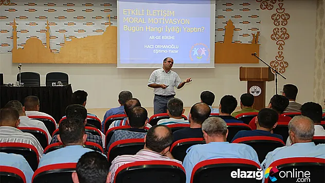 Belediye personeline etkili iletişim semineri