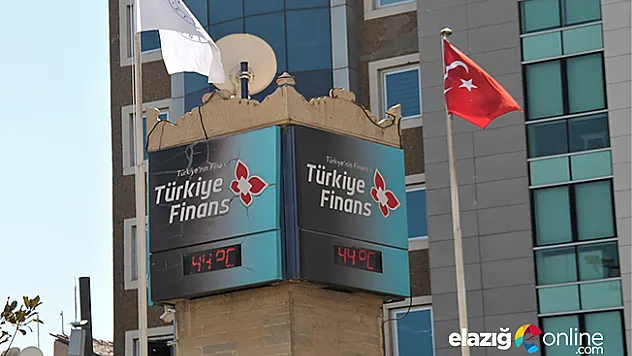 Elazığ'da termometreler 44 dereceyi gösterdi