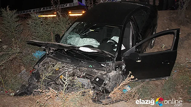 Elazığ'da trafik kazası: 3 yaralı