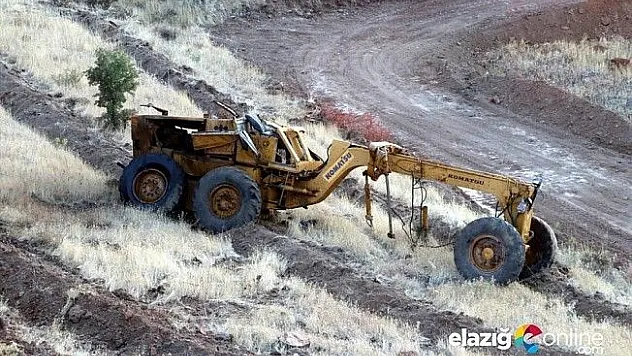 İş makinesi yuvarlandı: 1 ölü