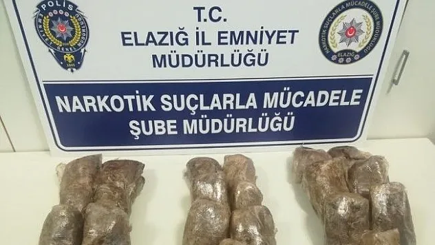 Kahveyle kaplı 8 kilo 700 gram eroin ele geçirildi