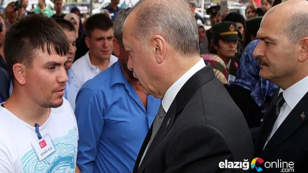 Reis'den şehit cenazesinde &quotidam&quot sözü!