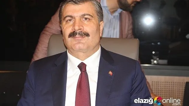 Sağlık Bakanı Koca, Elazığ'da Konuştu