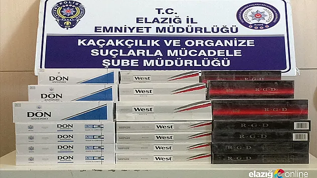 Baskında 78 karton kaçak sigara ele geçirildi