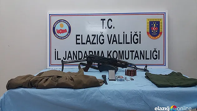 Elazığ'da 1 terörist sağ yakalandı