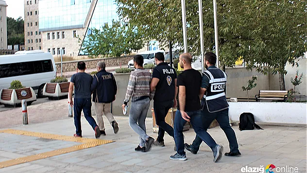 Elazığ'da FETÖ operasyonu: 5 tutuklama