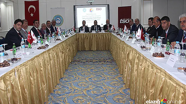 Elazığ da Oda ve Borsa Bölge İstişare Toplantısı Düzenlendi