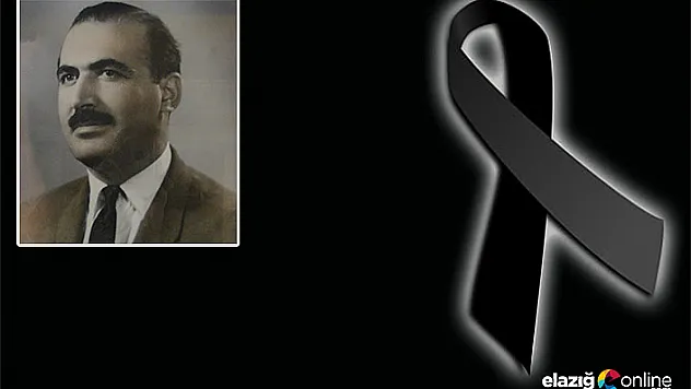 Elazığ Eski Belediye Başkanı ve Eski Milletvekili Hayatını Kaybetti