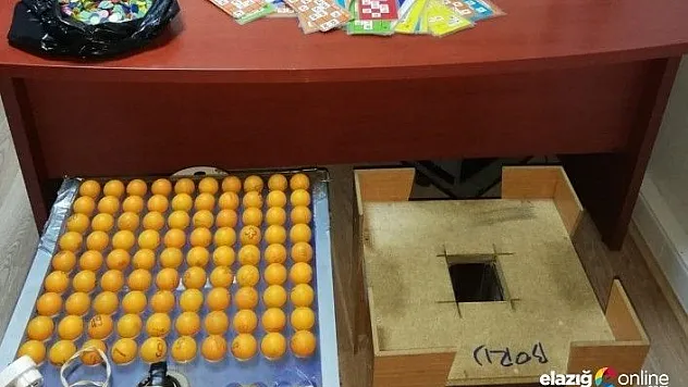 Elazığ'da Kumar Operasyonu!